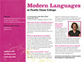 PUC Modern Languages Department Card