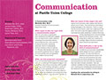 PUC Communications Department Card