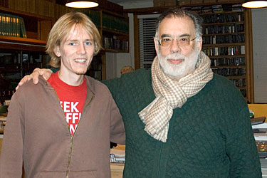 Tim Wolfer and Francis Ford Coppola