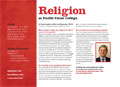 PUC Religion Department Card