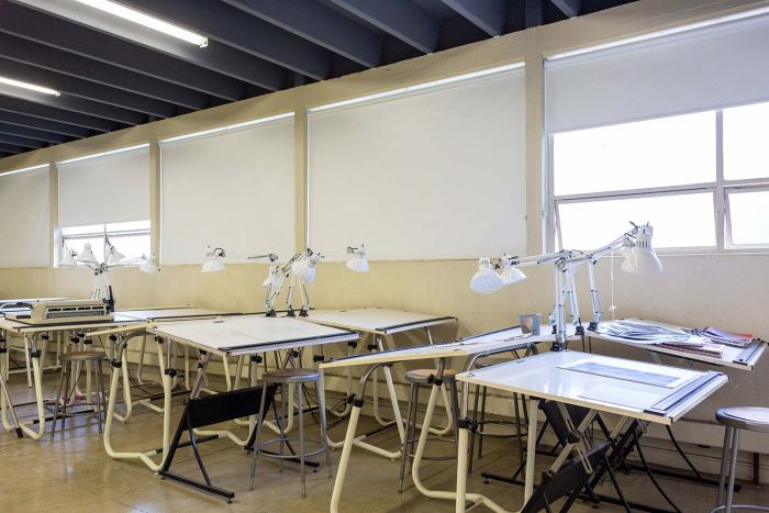 Graphic design drafting tables