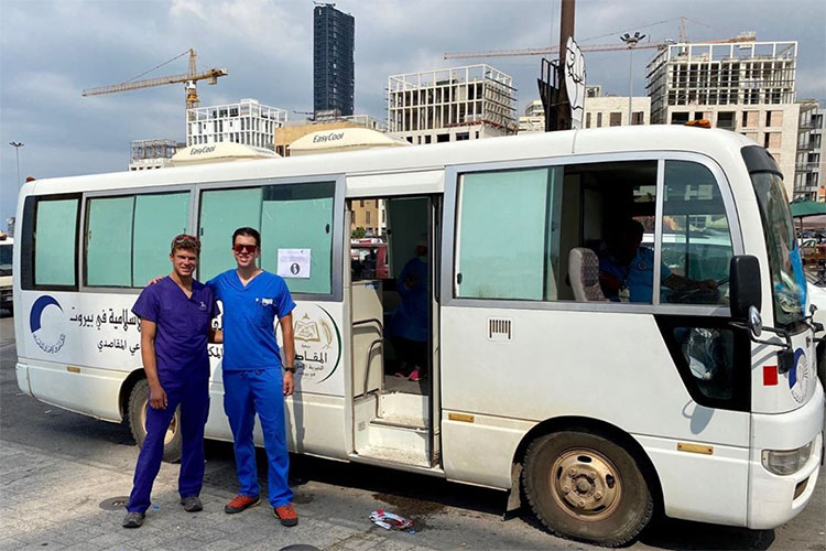 PUC Students Travel To Beirut To Aid In Relief Efforts