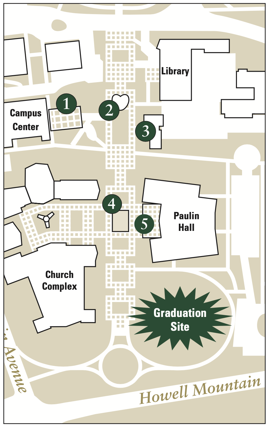 Graduation Meeting Sites