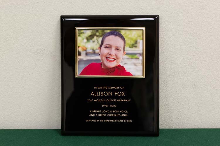 PUC’s 2026 Graduating Class Honors Allison Fox 