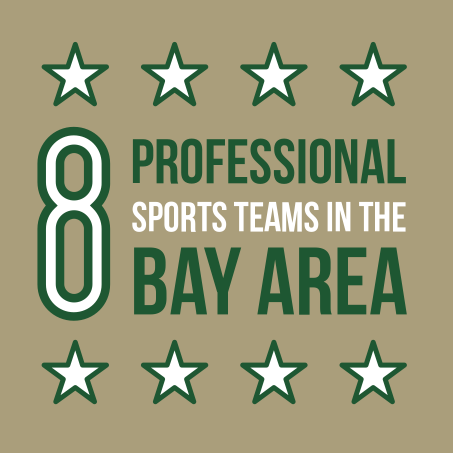 8 professional sports teams in the bay area