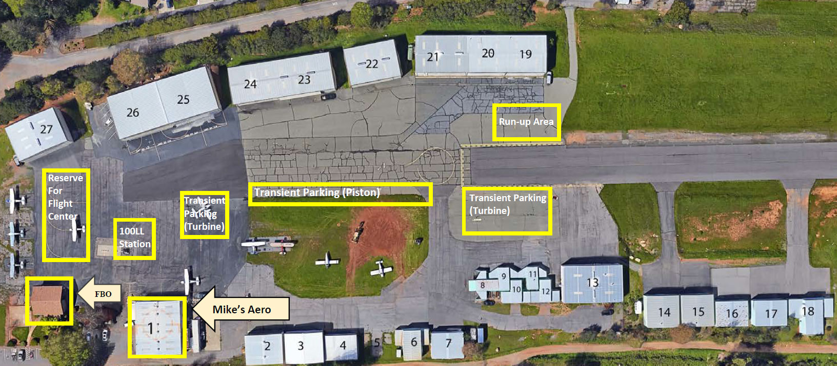 Angwin Airport Diagram