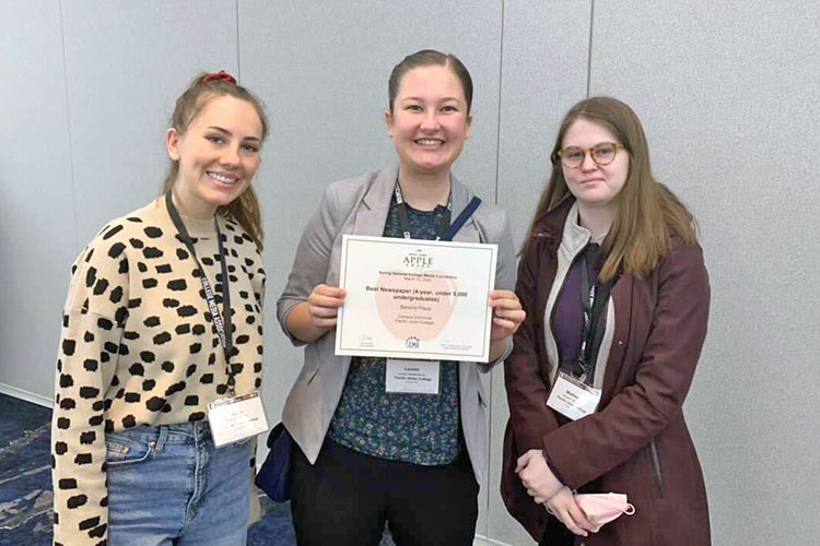 Campus Chronicle Wins Second Best Newspaper at College Media Conference