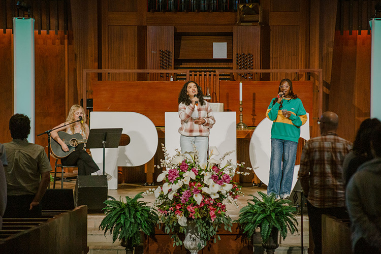 PUC Worships with Alumna Pastor Samantha Angeles