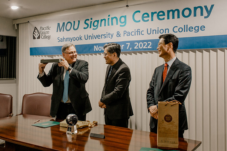 Sahmyook University Collaborates with Pacific Union College