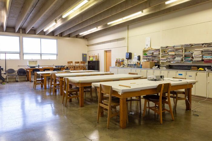 Graphic design and fine art studio